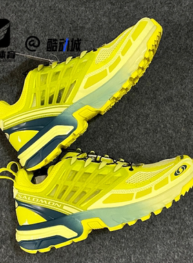 SALOMON萨洛蒙ACS PRO绿色男女防滑耐磨低帮户外功能鞋L47448500