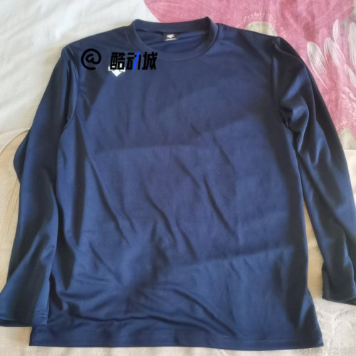 迪桑特海军蓝男女圆领长袖卫衣