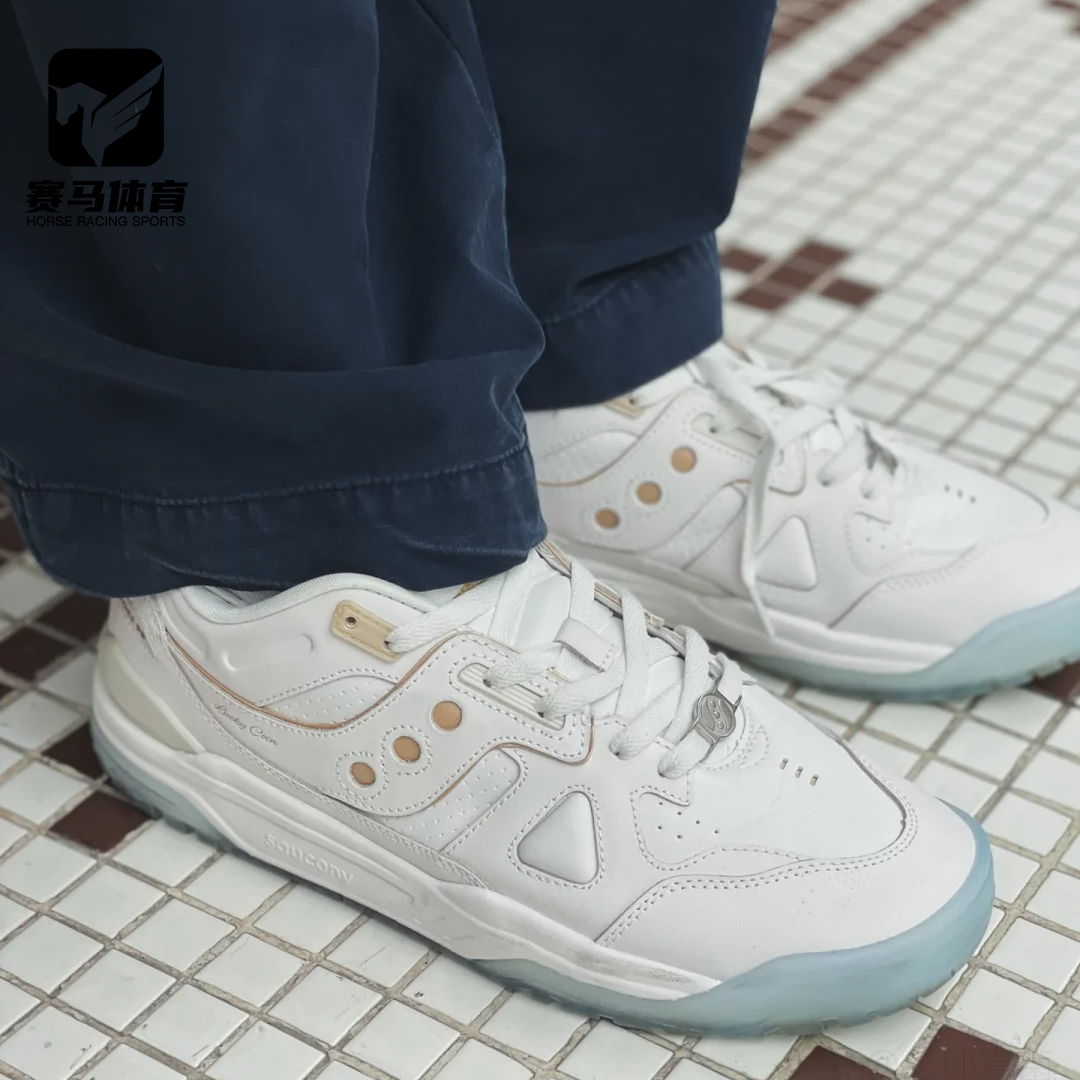 Saucony索康尼Cross 90白棕男女百搭耐磨运动休闲板鞋S79035-15,运动鞋new,运动休闲鞋,淘宝优惠券,粉丝福利购,淘宝优惠卷