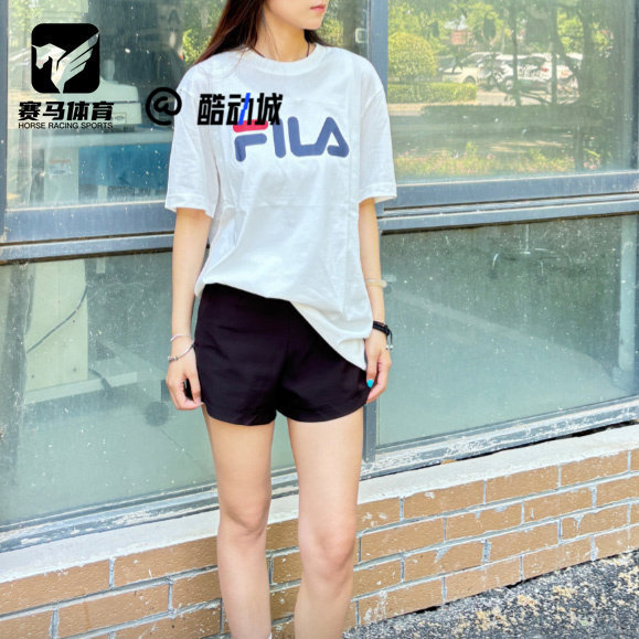 斐乐男女舒适百搭速干短袖T恤