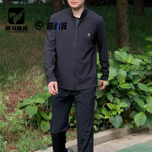 FILAFitness男针织夹克外套