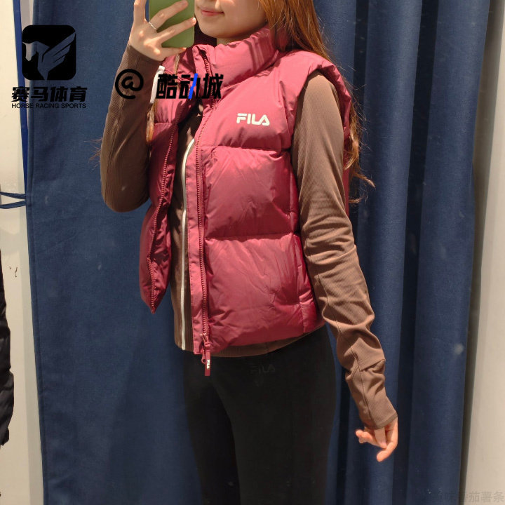 斐乐ORIGINALE女子羽绒马甲