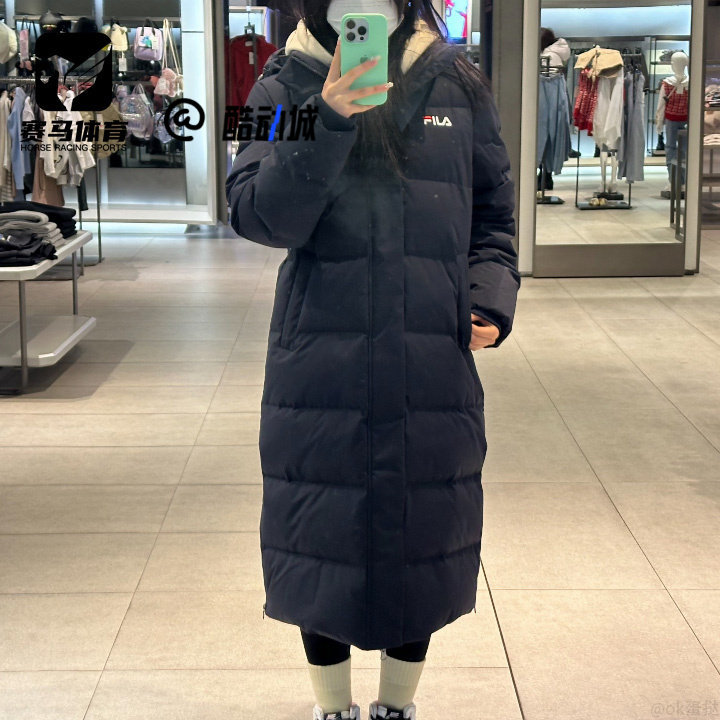 斐乐ORIGINALE传奇蓝防风羽绒服