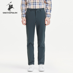 直筒裤 子 新款 春季 商场同款 SMITHPOLOV斯密特保罗商务休闲长裤