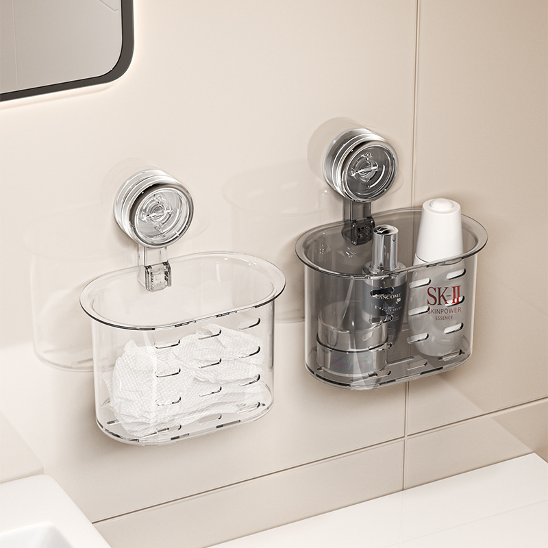 免打孔大容量化妆品收纳盒