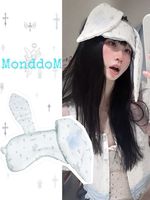 MonddoM·SS [Official Version] Original Little Angel Printed Rabbit Ear Eye Mask Leg Covers thumbnail 4
