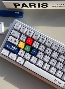 FKKeys扫雷键帽原厂高度键帽pbt五面热升华键帽原创机械键盘键帽