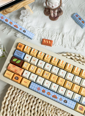 FKKeys拉布布烘焙布布键帽二次元动漫周边机械键盘帽五面热升华