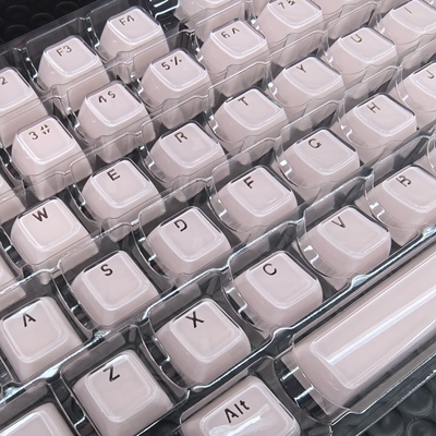 FKKeys果冻键帽OEM高度PC透明