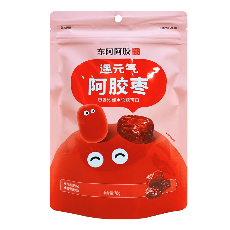 [东阿阿胶]遇元气阿胶枣无核枣香浓郁软糯独立小包装方便携带
