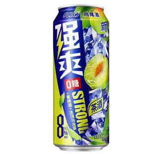 [十足]锐澳强爽零糖冻顶乌龙梅酒风味鸡尾酒500ml