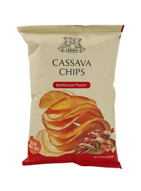 [LERNA莱纳]木薯片烧烤/黑胡椒味52g袋装印尼进口下午茶休闲零食