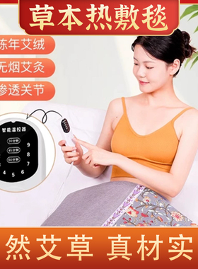 加热艾灸毯艾草艾绒床垫热敷理疗褥子全身通用家用养生熏蒸艾灸垫