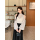 甜美波点蕾丝露肩淑女雪纺上衣S726Z02707 春季 SHAOER 半夏