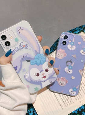 可爱卡通星黛露适用iPhone12手机壳苹果13promax软壳8plus/16防摔/XSMAX网红小红书7plus/se2/15pro硅胶透明6