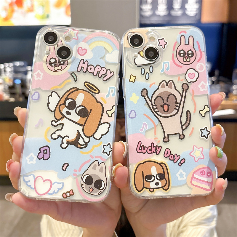 苹果iPhone硅胶卡通保护壳