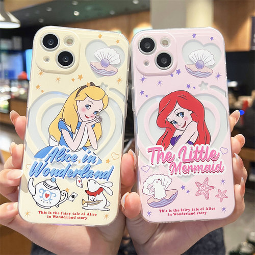 苹果iPhone硅胶闺蜜少女款保护壳
