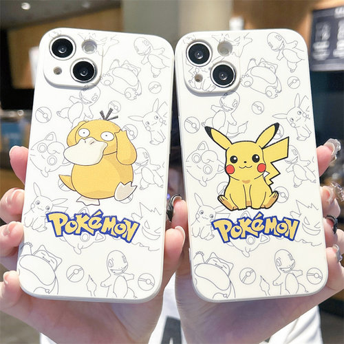 苹果iPhone硅胶卡通保护壳
