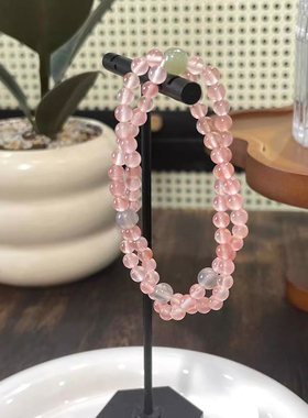 女玛瑙原创设计冰透飘花薄利多销