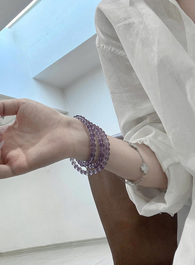 紫水晶原创体干净浓郁色薄利多销