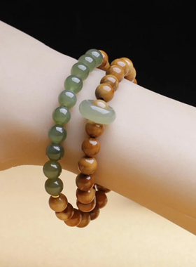 库克搭配和田玉原创高抛易盘完