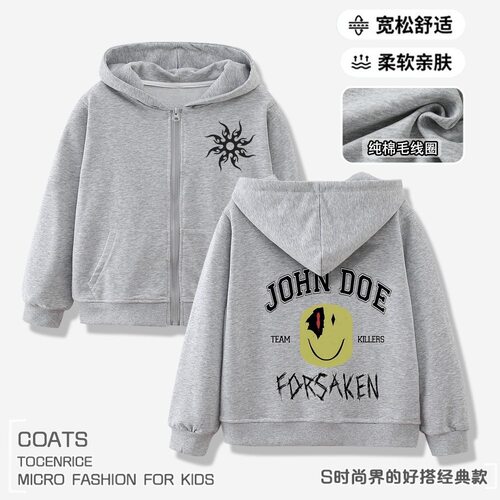 Robloxforsaken拉链连帽外套春