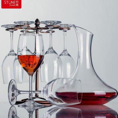 石岛波尔多欧式无铅水晶红酒杯套装家用高脚杯醒酒器杯架葡萄酒杯在类目 餐饮具, 酒壶/酒杯/酒具, 酒杯中 - 来自Buy2taobao.com提供专业的淘宝代购服务