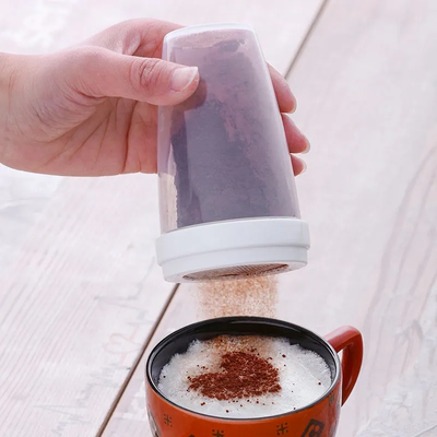 日式烘培撒粉罐家用面粉撒粉器可可粉创意面粉筒厨房面粉筛糖粉筛