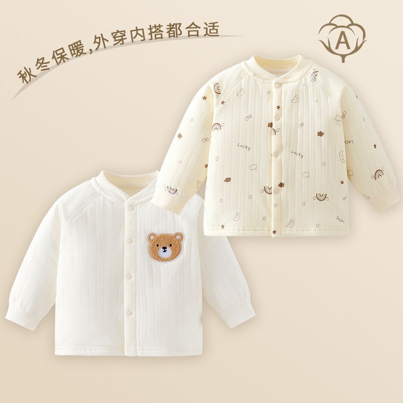 儿童秋冬季保暖上衣婴儿a