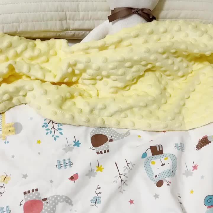 豆豆毯婴儿被子春秋夏季