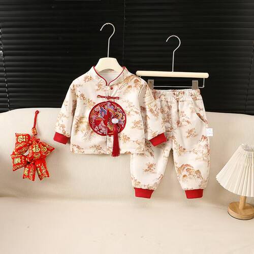 婴幼儿衣服春秋装中国风