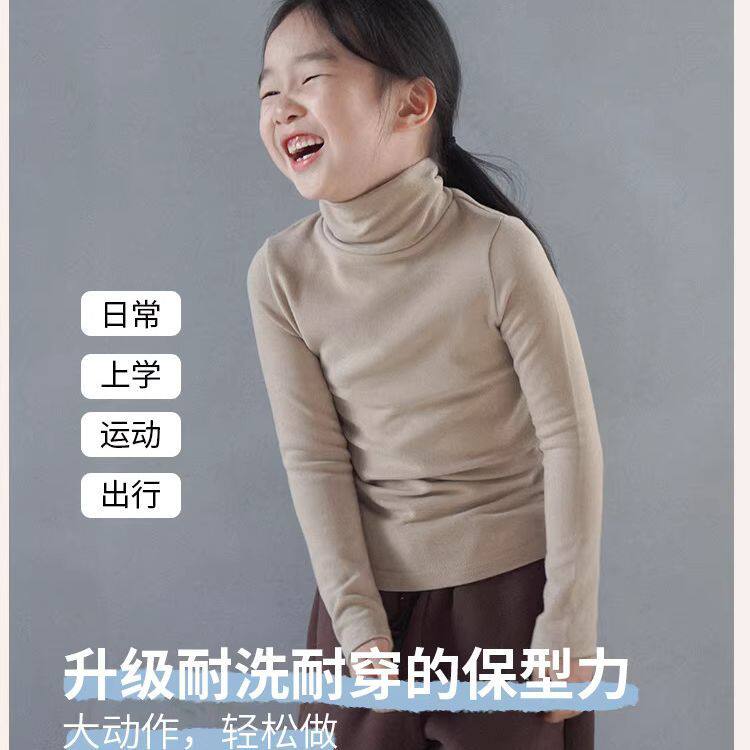 男女童通用纯棉打底衫春
