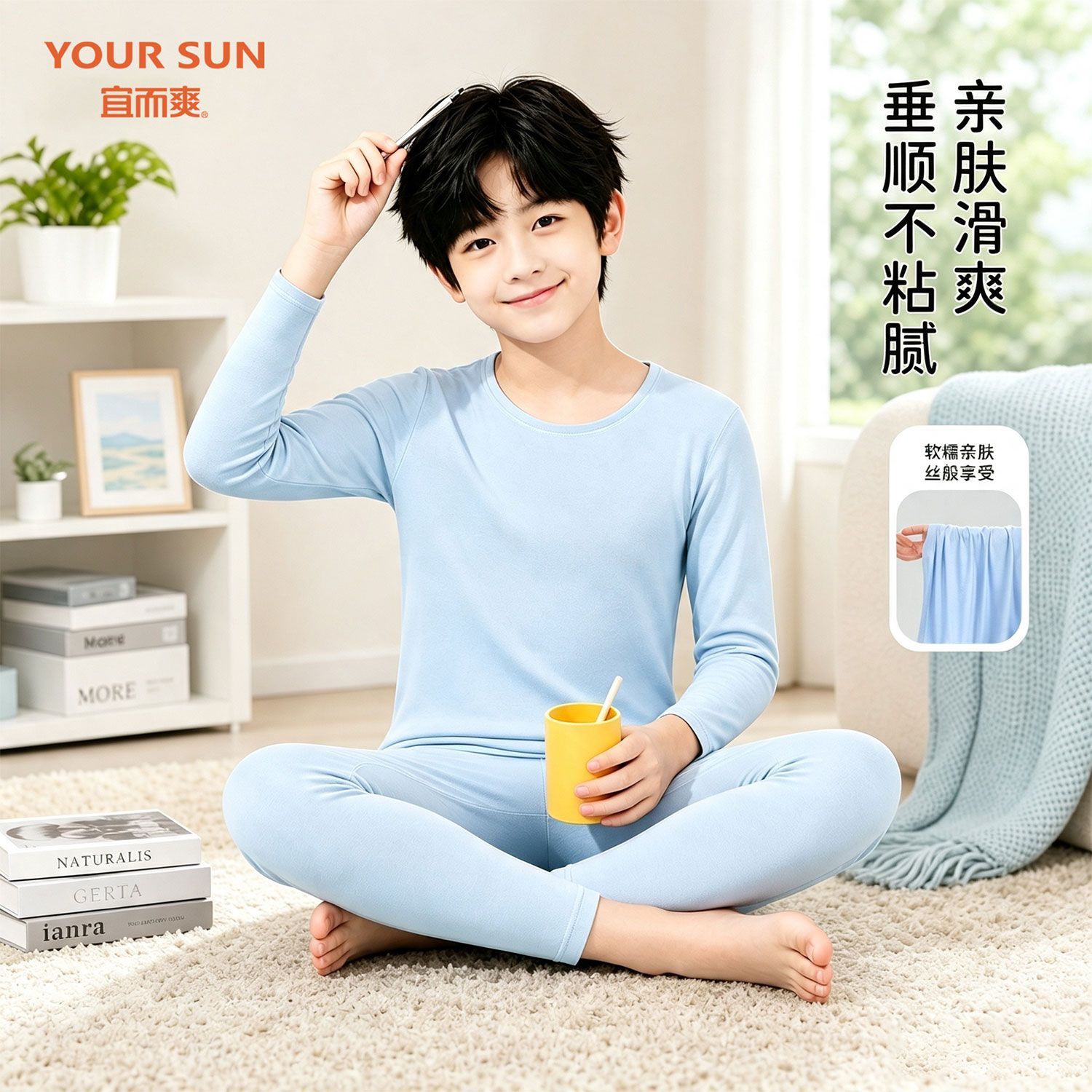 莫代尔棉2026新款儿童保