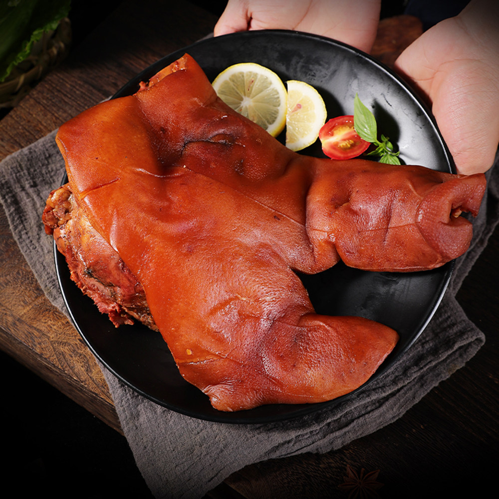 【怀安特产】熏大猪脸1000g中华老字号柴沟堡百年传承优选猪头肉