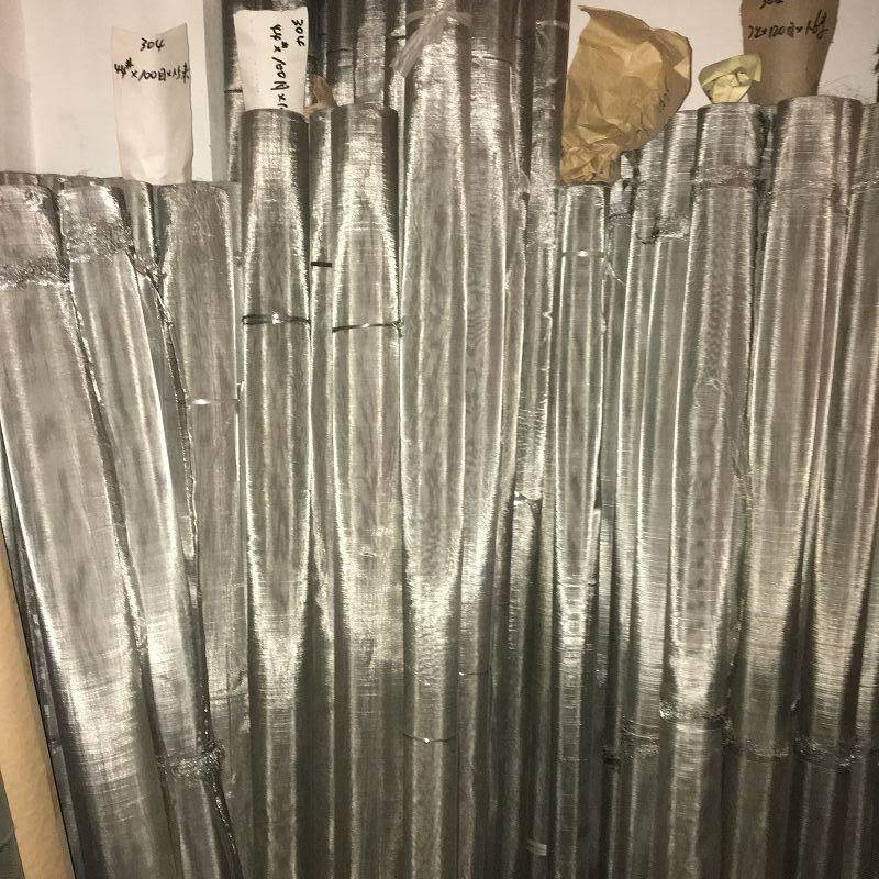 304不锈钢密目网201材质医药过滤筛分网1-2米宽幅不锈钢密目网