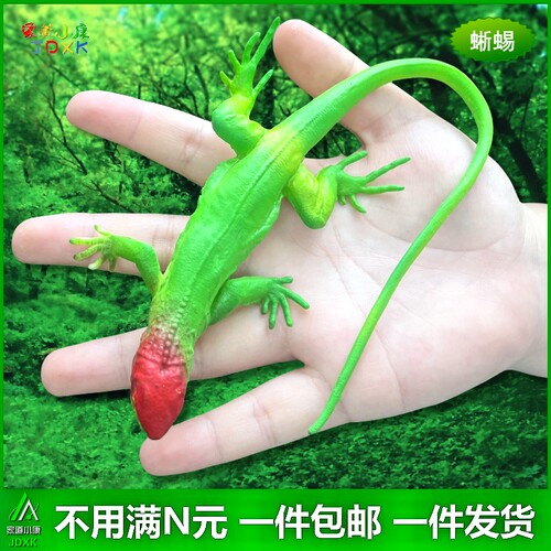 仿真青蛙鳄鱼软胶蜥蜴模型包邮