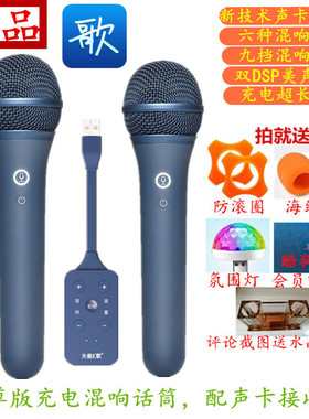 天籁K歌无线麦克风MC10 适用于TCL海尔雷鸟东芝海信乐华电视话筒