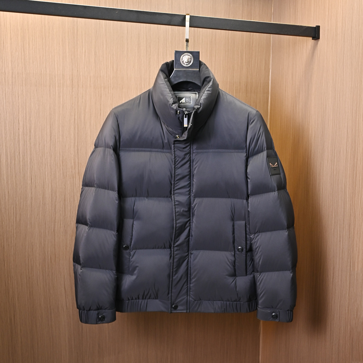 老钱风立领羽绒服男装冬季新款高品质青年加厚保暖白鸭绒御寒外套