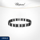 Chopard萧邦黑色情侣橡胶手链男女同款 送礼女神节礼物送男友