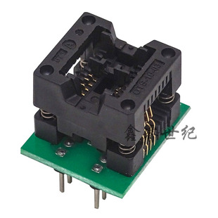 SOP8/SOP16转DIP8 SA602镀金IC测试座 转换座 烧录座150/200mil