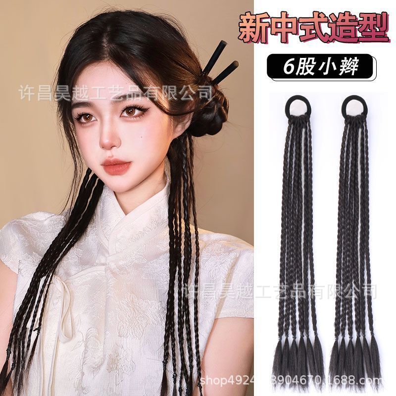 拳击辫假发女新中式造型