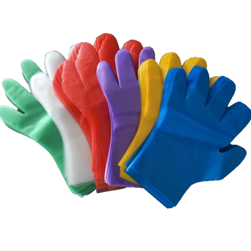 一次性手套tpe透明加工手套抽取式小龙虾烧烤防油手套