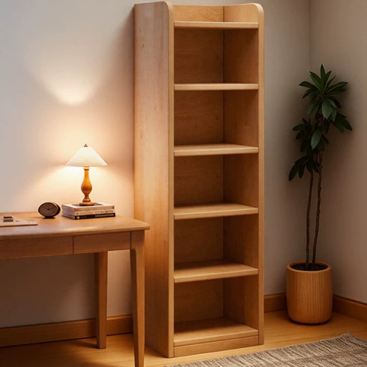 实木客厅靠墙收纳儿童书架