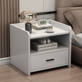 床头柜简约现代轻奢高级感置物架卧室床边储物柜小型床尾柜子