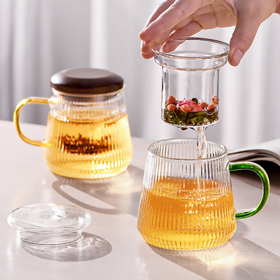 茶杯茶水分离泡茶杯女士个人专用