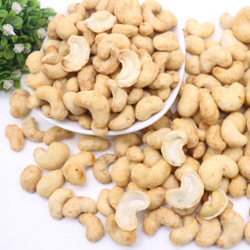 新货香酥炭烧腰果5斤大包越南腰果仁500g散装 坚果零食特产10斤批