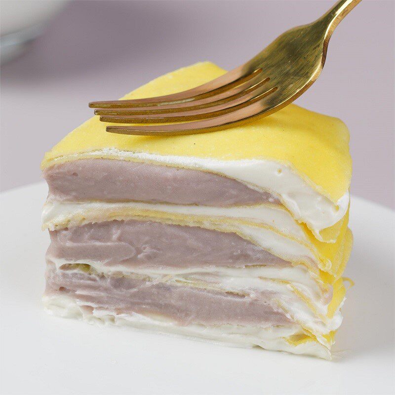 宫季芋泥千层蛋糕榴莲芒果六拼生日蛋糕手工现做动物奶油甜品零食