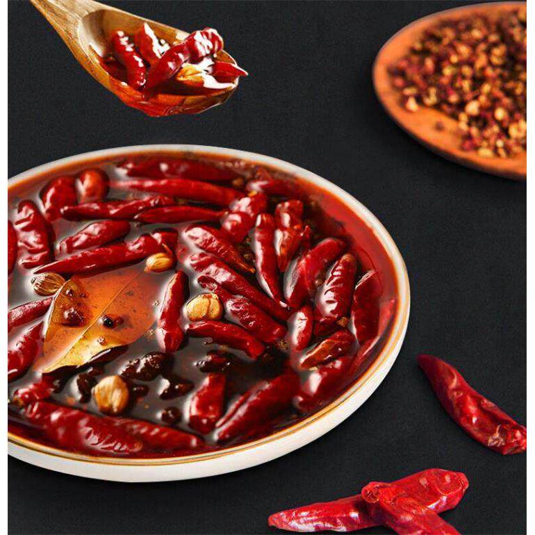 桥头清油火锅底料500g重庆特产麻辣菜籽油红汤底料烧菜龙虾冒菜料