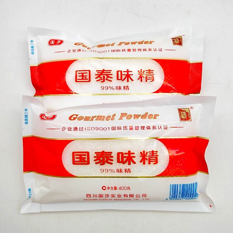 四川特产国泰味精400g袋图片