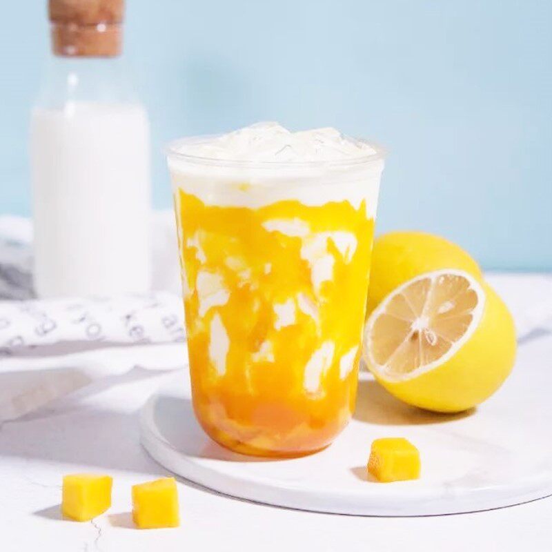 包邮芒果果泥芒果果酱奶茶店专用芒果果酱冰淇淋圣代酱沙冰1.3kg